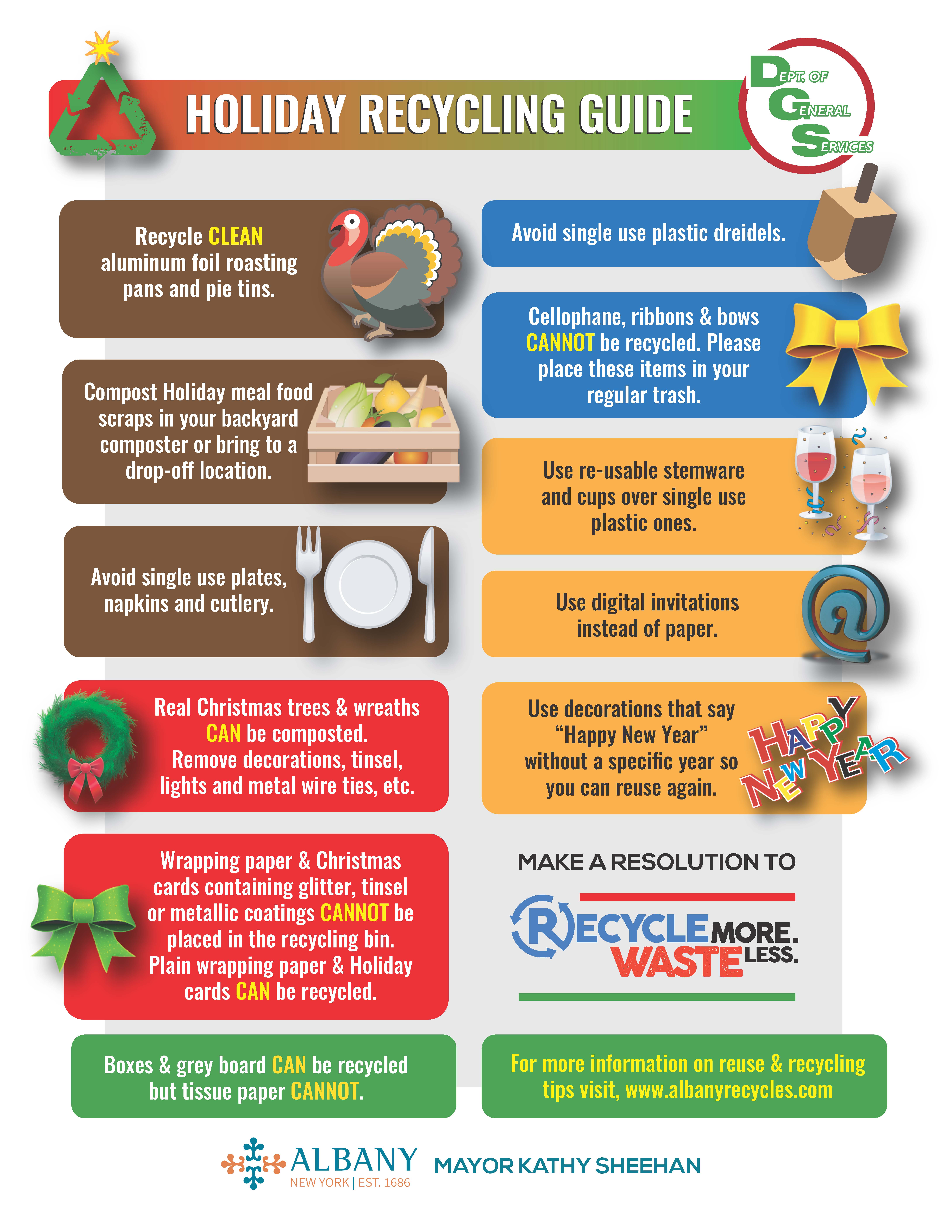 Holiday Recycling Guide